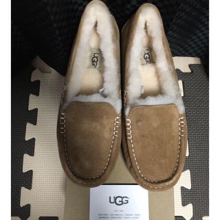 アグ(UGG)のむーたん様専用【新品】UGG アンスレー モカシン（チェスナット:約24.5㎝）(スリッポン/モカシン)