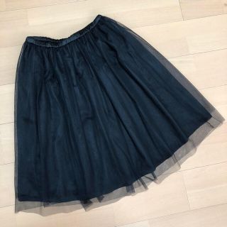 ダブルクローゼット(w closet)のw closet チュールスカート(ひざ丈スカート)