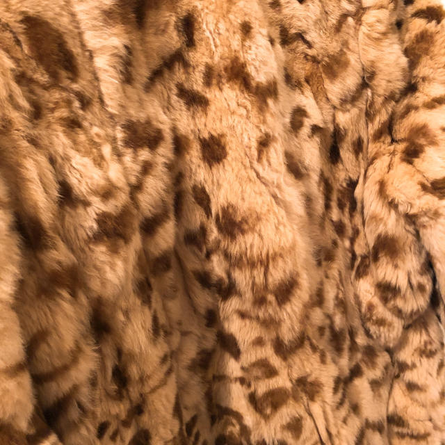 SNIDEL(スナイデル)のrinakittyさま専用♡レオパード ファーコート レディースのジャケット/アウター(毛皮/ファーコート)の商品写真
