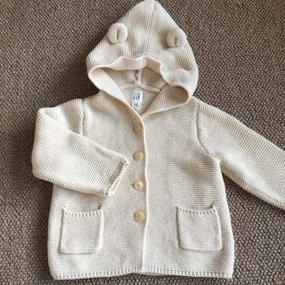 ベビーギャップ(babyGAP)のベビーギャップ 耳付パーカー カーデガン(カーディガン)