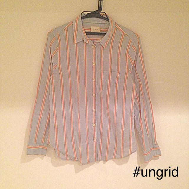 Ungrid(アングリッド)のUngrid ストライプシャツ レディースのトップス(シャツ/ブラウス(長袖/七分))の商品写真