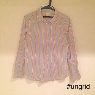 アングリッド(Ungrid)のUngrid ストライプシャツ(シャツ/ブラウス(長袖/七分))