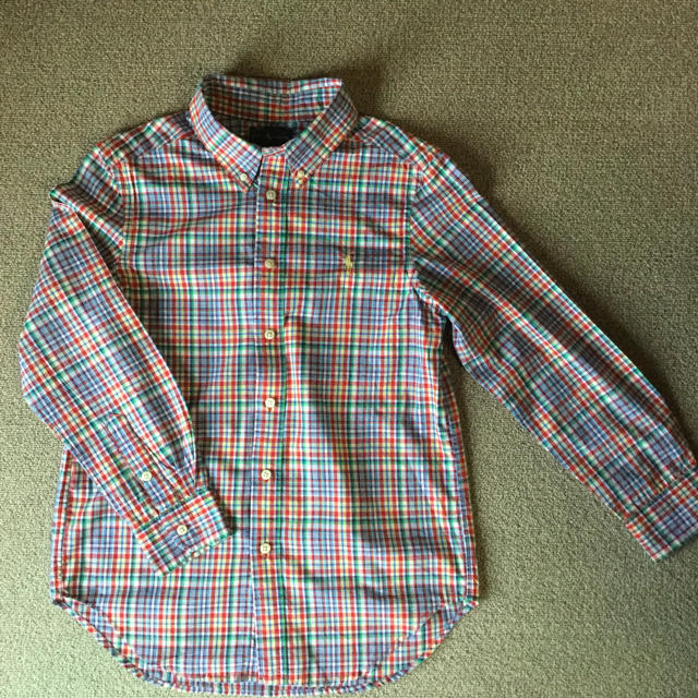 Ralph Lauren(ラルフローレン)のRalph Lauren チェック柄シャツ 150 キッズ/ベビー/マタニティのキッズ服男の子用(90cm~)(ブラウス)の商品写真