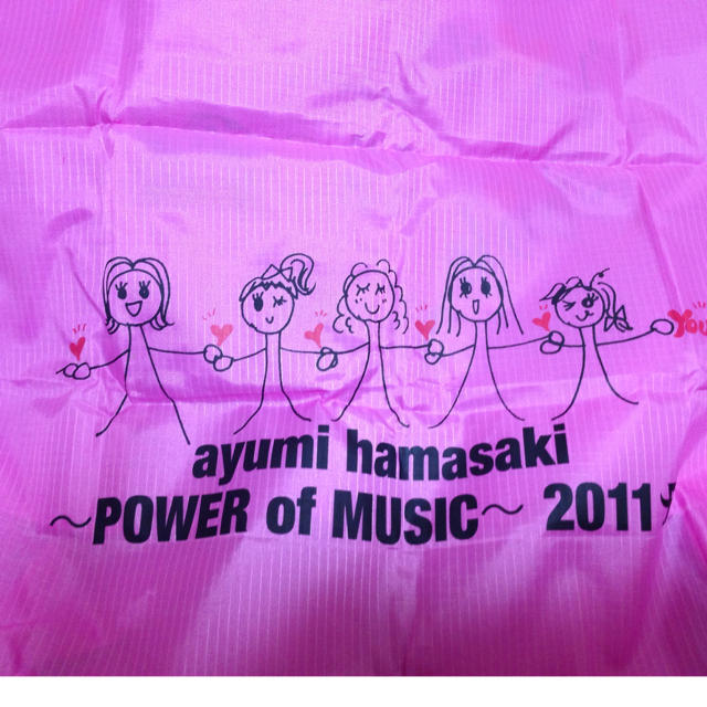 浜崎あゆみ♡エコバック エンタメ/ホビーのタレントグッズ(アイドルグッズ)の商品写真