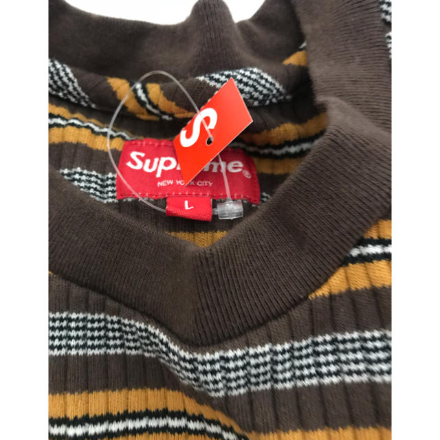 Supreme(シュプリーム)のsupreme ribbed knit stripe l/s top メンズのトップス(ニット/セーター)の商品写真