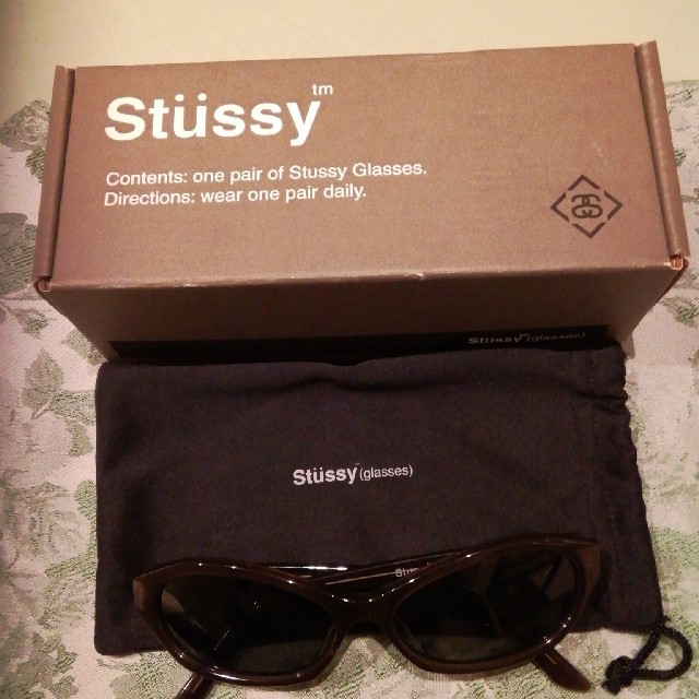 STUSSY(ステューシー)のStussy Glasses メンズ　サングラス　値下げしました。 メンズのファッション小物(サングラス/メガネ)の商品写真