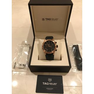 タグホイヤー(TAG Heuer)のTAGHeuer カレラキャリバーホイヤー01クロノグラフ（ローズゴールド）(腕時計(アナログ))