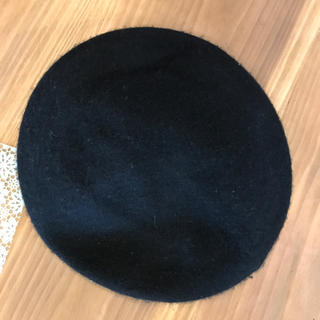 ニコアンド(niko and...)のベレー帽黒(ハンチング/ベレー帽)