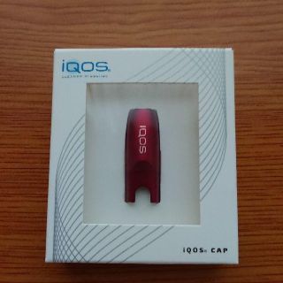 アイコス(IQOS)のIQOS　キャップ　ルビーレッド(タバコグッズ)