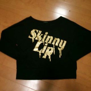 スキニーリップ(Skinny Lip)の◆スキニーリップ◆タレロゴカットソー◆(カットソー(長袖/七分))