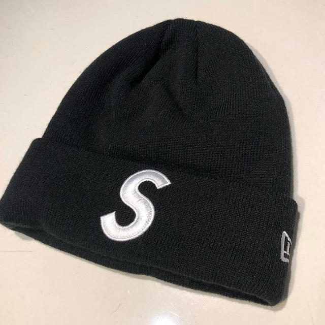 Supreme New Era S Logo Beanie 黒 新品 正規品