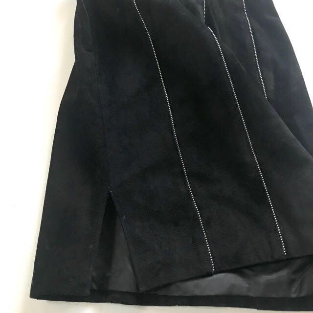 スエードスカート レディースのスカート(ひざ丈スカート)の商品写真