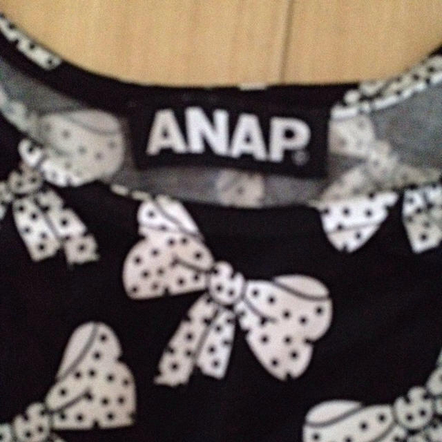 ANAP(アナップ)のANAPリボン柄タンクトップ♡ レディースのトップス(タンクトップ)の商品写真