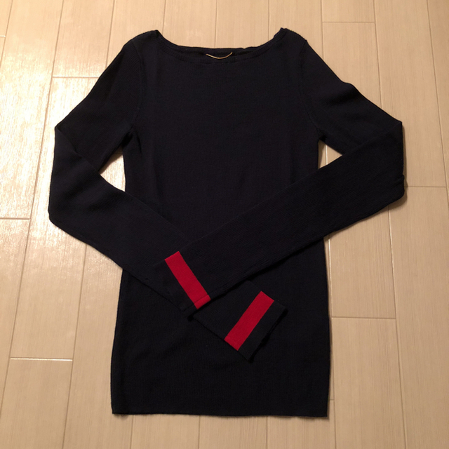 L'Appartement Sleeve Border ボートネック Knit