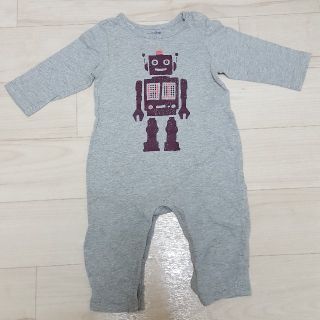 ベビーギャップ(babyGAP)の70サイズ■GAP■ロボットが可愛い長袖ロンパース(カバーオール)