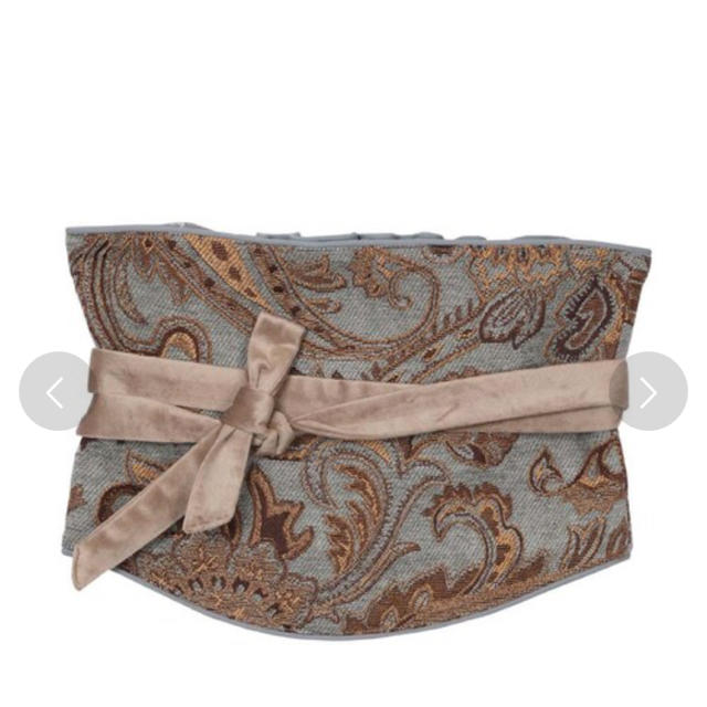 AMERI PAISLEY RUG WIDE BELT