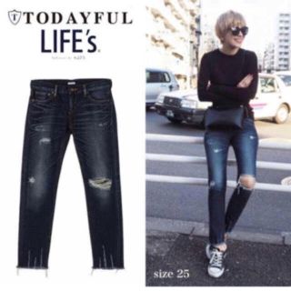 トゥデイフル(TODAYFUL)の大格安!!))Sandy's Denim アングリッド F.dom ZARA(デニム/ジーンズ)