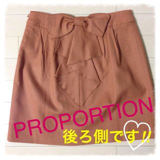 プロポーション(PROPORTION)のプロポの上品スカート♡(ミニスカート)