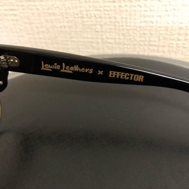 EFFECTOR(エフェクター)のLewis leathers×effector エフェクター 眼鏡 メンズのファッション小物(サングラス/メガネ)の商品写真