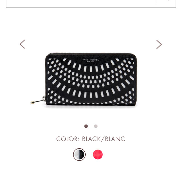 Henri Bendel(ヘンリベンデル)のHenri Bendel Wallet ﾍﾝﾘﾍﾞﾝﾃﾞﾙ 財布 black レディースのファッション小物(財布)の商品写真