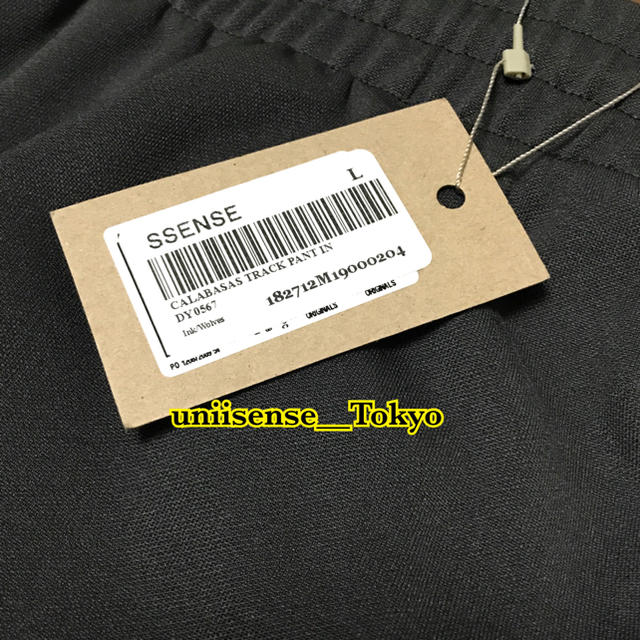 正規新品 YEEZY CALABASAS TRACK PANTS INK  L