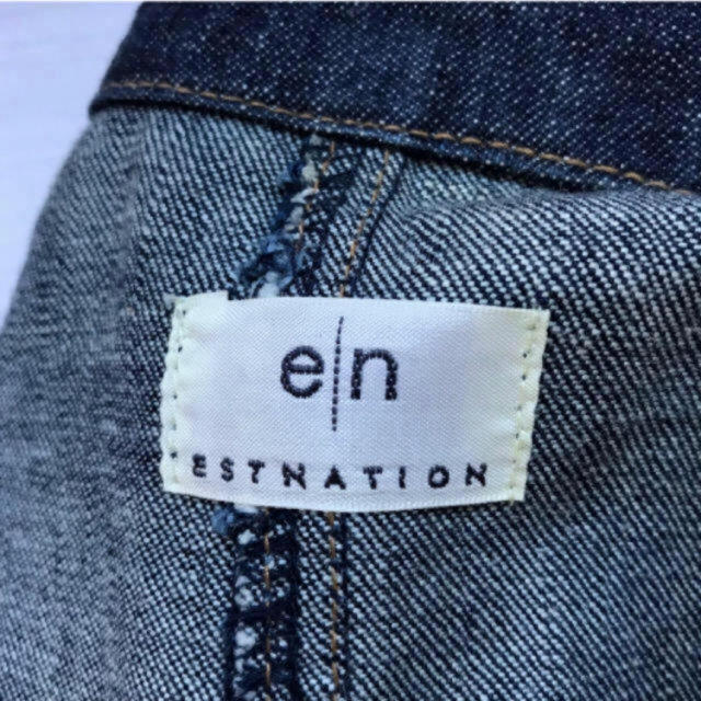 ESTNATION(エストネーション)の美品 ESTNATION エストネーション ジャケット デニム ブルー 40 レディースのジャケット/アウター(Gジャン/デニムジャケット)の商品写真