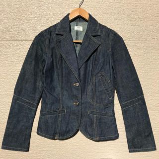 エストネーション(ESTNATION)の美品 ESTNATION エストネーション ジャケット デニム ブルー 40(Gジャン/デニムジャケット)