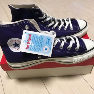 コンバース(CONVERSE)のコンバースオールスター 日本製 パープル 紫 29cm 新品未着用(スニーカー)