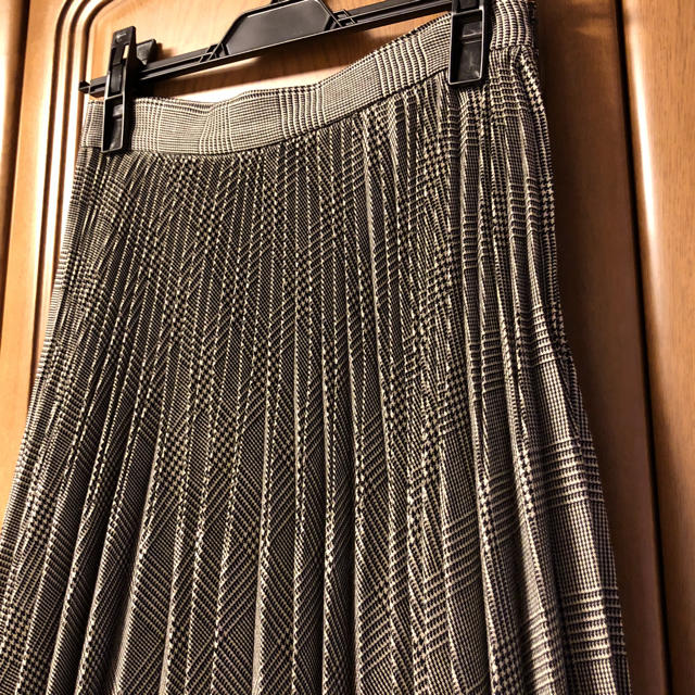 UNITED ARROWS(ユナイテッドアローズ)のグレンチェック プリーツスカート レディースのスカート(ひざ丈スカート)の商品写真