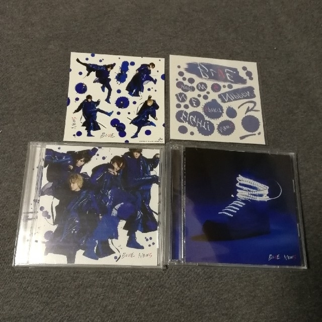 Johnny's(ジャニーズ)のNEWS BLUE 初回限定盤 A·B セット 特典付 エンタメ/ホビーのCD(ポップス/ロック(邦楽))の商品写真