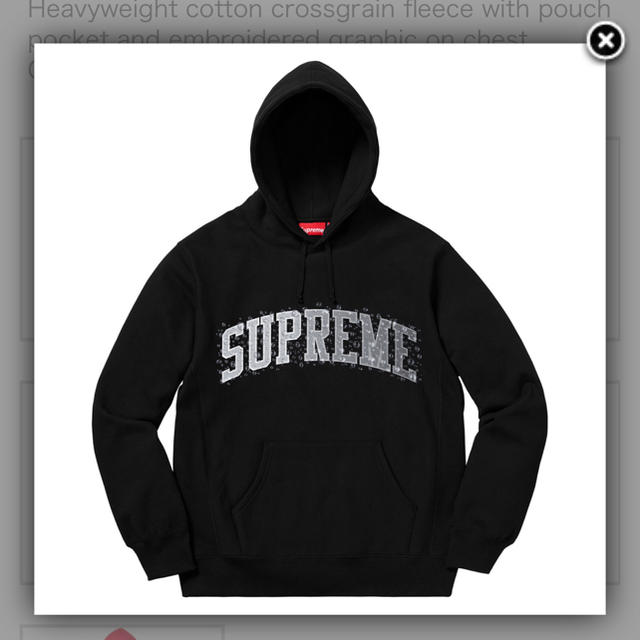 supreme week3 パーカー L