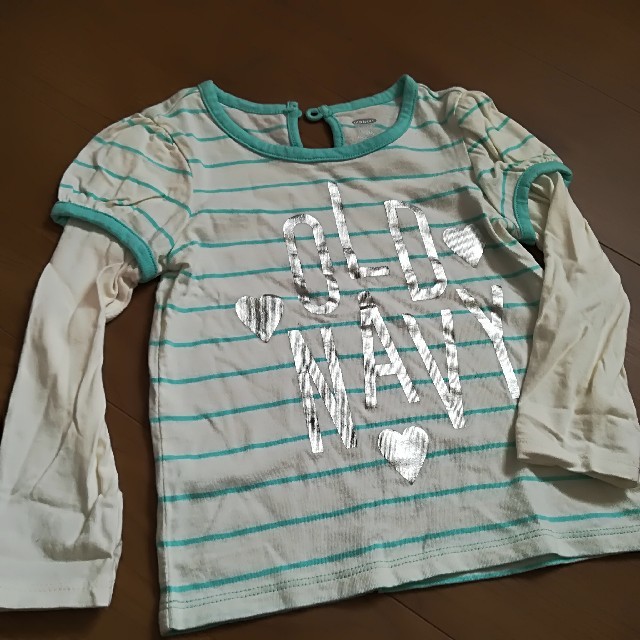 Old Navy(オールドネイビー)のトップス　95 100 2枚セット キッズ/ベビー/マタニティのキッズ服女の子用(90cm~)(Tシャツ/カットソー)の商品写真