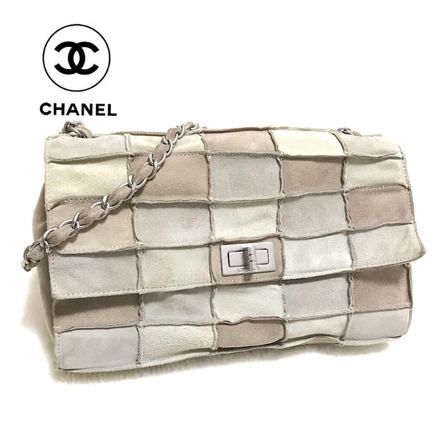 CHANEL(シャネル)のCHANEL パッチワーク チェーンショルダー！！ レディースのバッグ(ショルダーバッグ)の商品写真