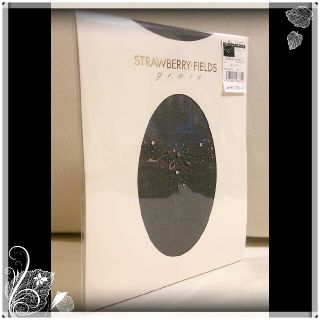 ストロベリーフィールズ(STRAWBERRY-FIELDS)の⑤　セール　新品　ストロベリーフィールズ　ストッキング スワロフスキー ML (タイツ/ストッキング)