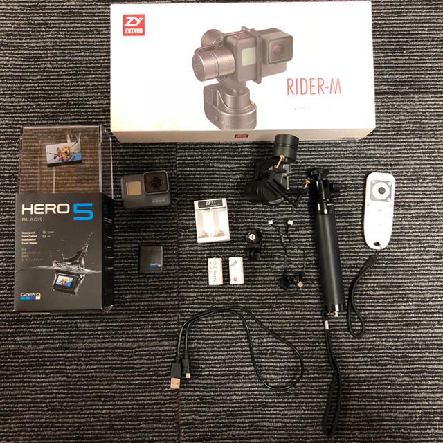 GoPro hero5   Zhiyun ジンバル  おまけ付き！カメラ