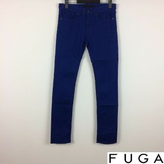 フーガ(FUGA)の美品 FUGA フーガ スキニーパンツ ブルー サイズ42(デニム/ジーンズ)