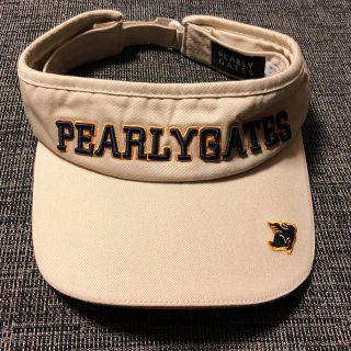 パーリーゲイツ(PEARLY GATES)の美品 PEARLY GATES サンバイザー (その他)