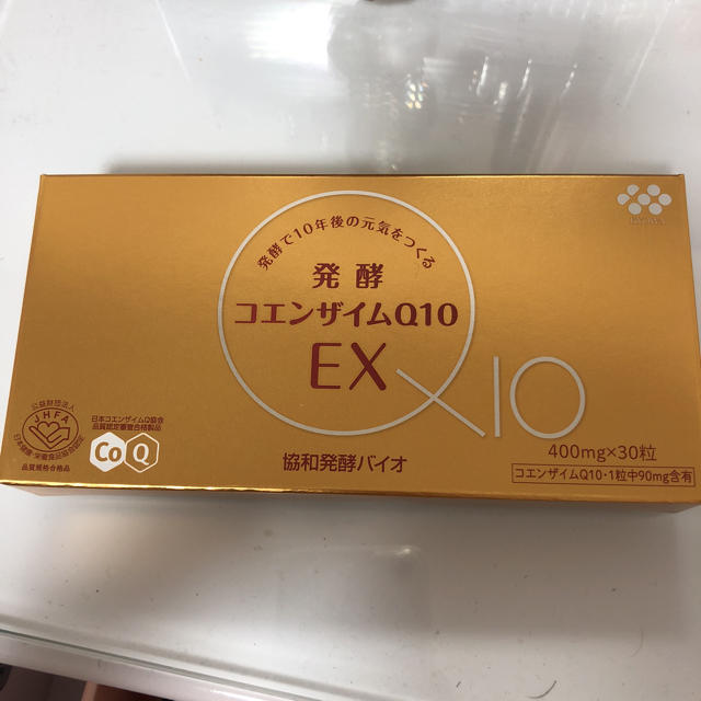 協和発酵バイオ 発酵コエンザイムQ10EX 食品/飲料/酒の健康食品(その他)の商品写真