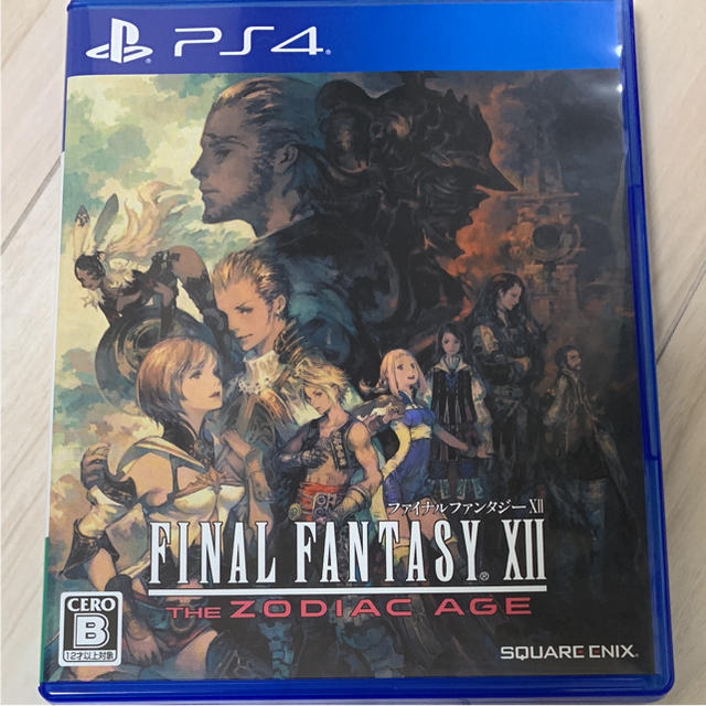 SQUARE ENIX(スクウェアエニックス)のPS4 ファイナルファンタジー XII ザ ゾディアック エイジ エンタメ/ホビーのゲームソフト/ゲーム機本体(家庭用ゲームソフト)の商品写真