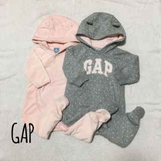 ベビーギャップ(babyGAP)の【送料込】GAP 足つきロンパース セット(ロンパース)