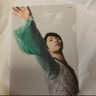 厚紙梱包 羽生結弦 選手 クリアファイル ポプラ 限定 ロッテ  XYLITOL(スポーツ選手)