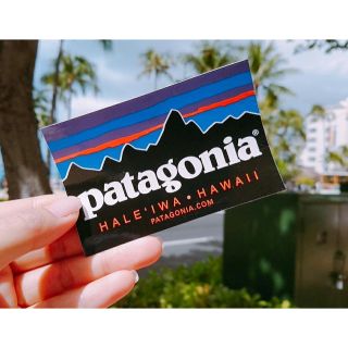 パタゴニア(patagonia)のハワイ限定 patagonia HALE'IWA ステッカー(ステッカー（シール）)