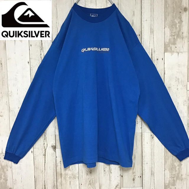 QUIKSILVER(クイックシルバー)の【QUIKSILER】【ビッグシルエット】【日本製】【バックプリント】【ロンT】 メンズのトップス(Tシャツ/カットソー(七分/長袖))の商品写真