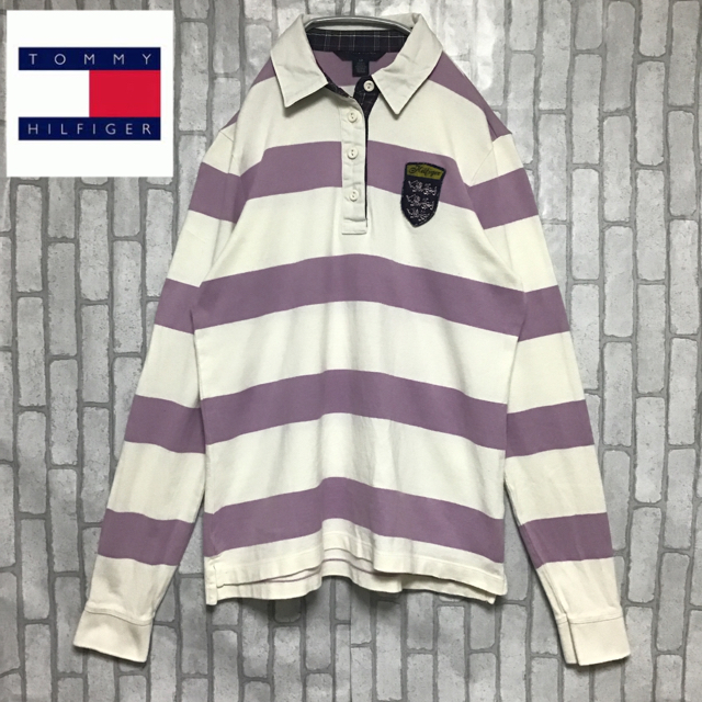 TOMMY HILFIGER(トミーヒルフィガー)の【まゆ様専用】【トミーヒルフィガー】【ニットセーター】【ボーダーシャツ】 メンズのトップス(ニット/セーター)の商品写真