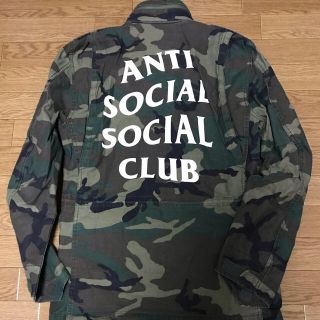 シュプリーム(Supreme)のanti social social club defender jacket(ミリタリージャケット)