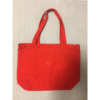 マリメッコ(marimekko)の☆廃盤☆中川政七商店 トートバッグ 鹿の家族 赤 マリメッコ mina(トートバッグ)