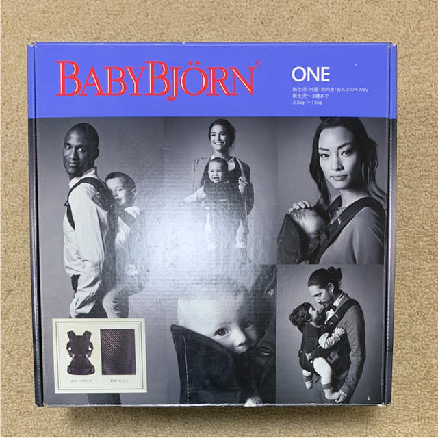 BABYBJORN(ベビービョルン)の‼️値下げ‼️ベビービョルン 抱っこ紐 ベビーキャリア ONE メッシュ キッズ/ベビー/マタニティの外出/移動用品(抱っこひも/おんぶひも)の商品写真