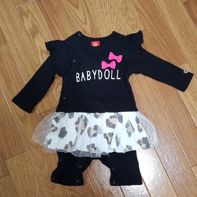 BABYDOLL(ベビードール)のこころ♡様専用☆今期ベビードール☆ロンパース☆80サイズ☆BABYDOLL☆ キッズ/ベビー/マタニティのベビー服(~85cm)(ロンパース)の商品写真