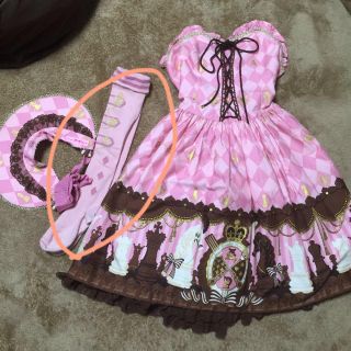 アンジェリックプリティー(Angelic Pretty)のロイヤルクイーンオーバーニー！(ソックス)