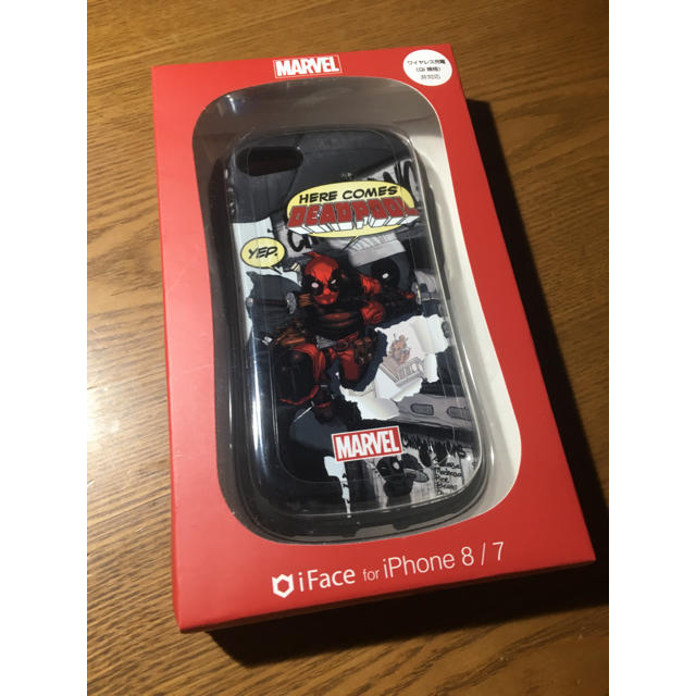 MARVEL(マーベル)のiFace デッドプール スマホ/家電/カメラのスマホアクセサリー(iPhoneケース)の商品写真